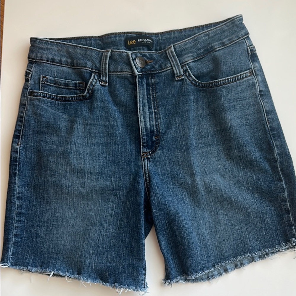Lee Classic Blue Denim Shorts